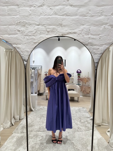 [C03248] ASOS - Robe mauve effet bustier - C03248