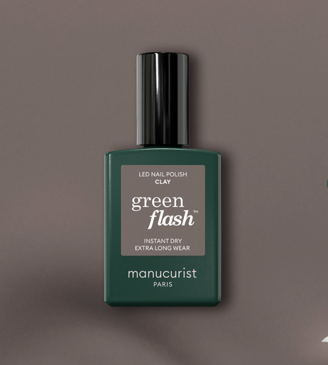 Vernis Semi-Permanent Green Flash - CLAY - Manucurist