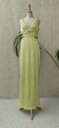 LADY PIPA - Robe longue jaune irrisée  - C03284