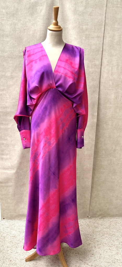Robe Midi rose mauve - T38 - C03367
