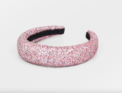 [A1126] Headband paillettes roses - A1126