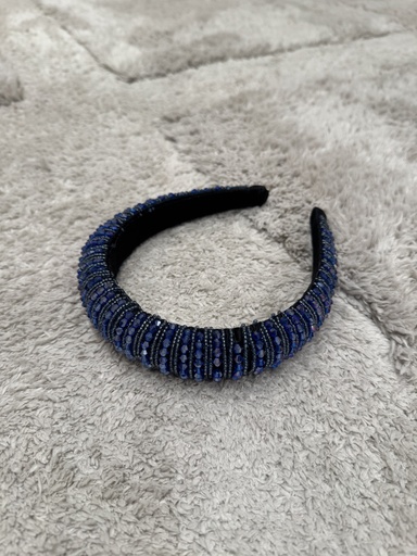 [A1136] Headband perles violettes - A1136