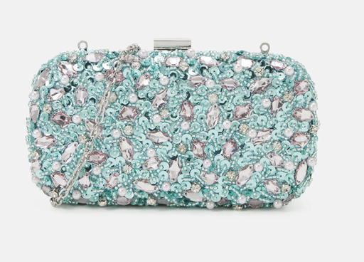 [A1208] Sac perles bleues - A1208