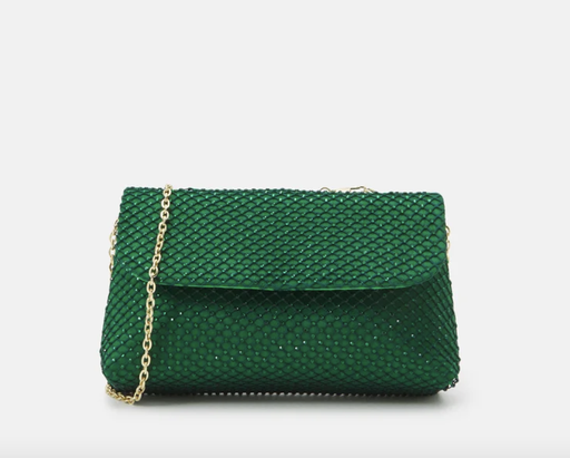 [A1213] Sac strass vert - A1213