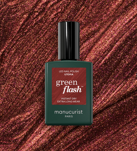 Vernis Semi-Permanent Green Flash - UTOPIA - Manucurist