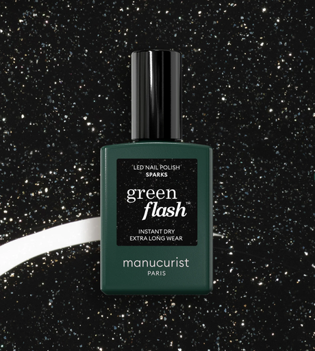 Vernis Semi-Permanent Green Flash - SPARKS - Manucurist