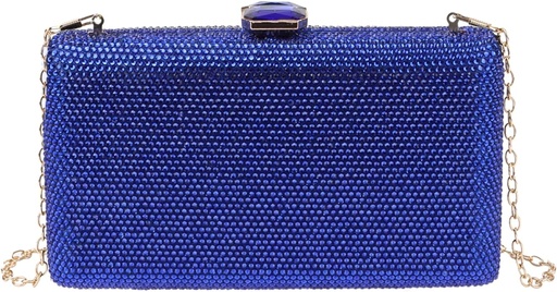 [A1220] Sac cristal bleu- A1220