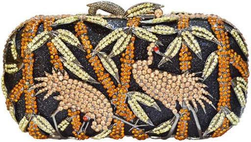 [A1233] Sac strass oiseaux - A1233