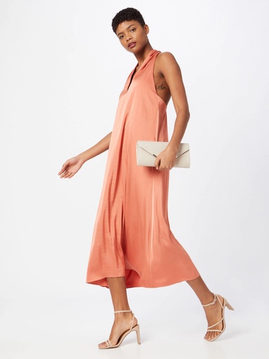 SAMSOE SAMSOE - Robe Midi terracota CILLE - T38 - C02436