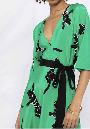 DIANE VON FURSTENBERG - Robe Midi imprimée  - C02525