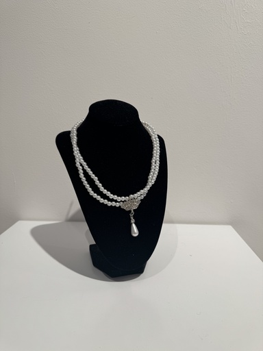 [A1269] LOC - Bijoux - Collier années 20 perles - A1269