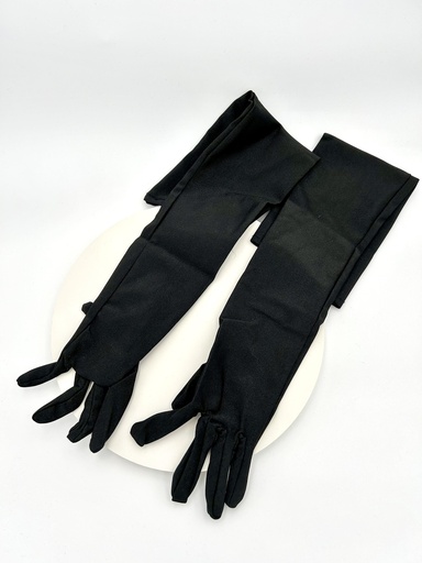 [A1276] Années 20 - Longs gants noirs - A1276