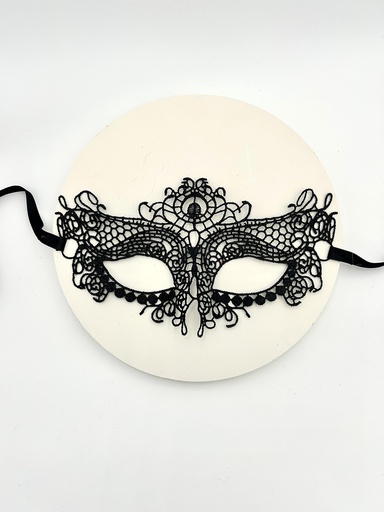 [A1287] Masque en dentelle Noir - A1287
