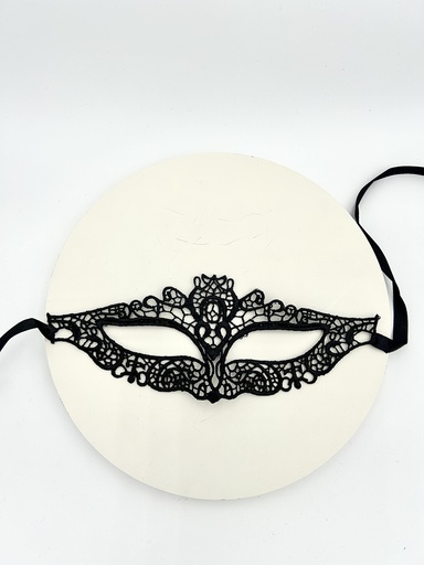 [A1289] Masque en dentelle Noir - A1289