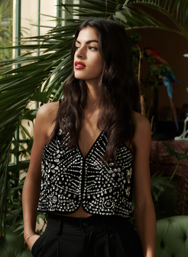 [C03425] Petite Mendigote - Ensemble Haut et pantalon - T38 - C03425