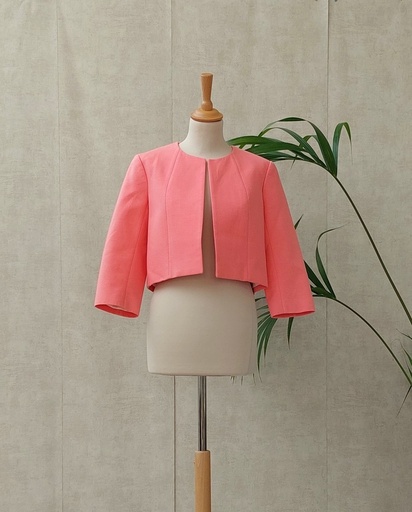 [C02300] TARA JARMON - Veste Rose - T40 - C02300