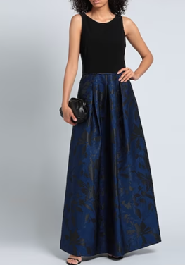 [C03506] RALPH LAUREN - Robe Maxi noire  - T34 - C03506