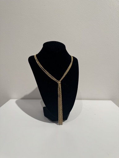 [A1352] LOC - SEZANE - Bijoux - Collier doré  - A1352