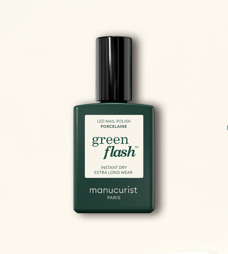 Vernis Semi-Permanent Green Flash - PORCELAINE - Manucurist