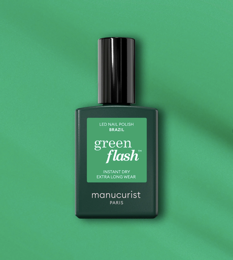 Vernis Semi-Permanent Green Flash - BRAZIL - Manucurist 