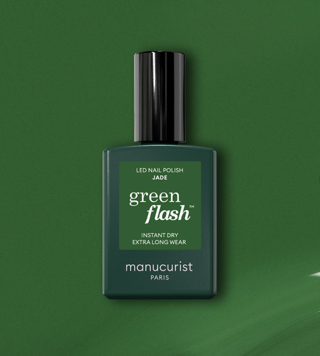 Vernis Semi-Permanent Green Flash - JADE - Manucurist