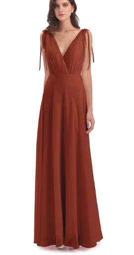 [C03597] Robe Maxi terracotta - T38 - C03597