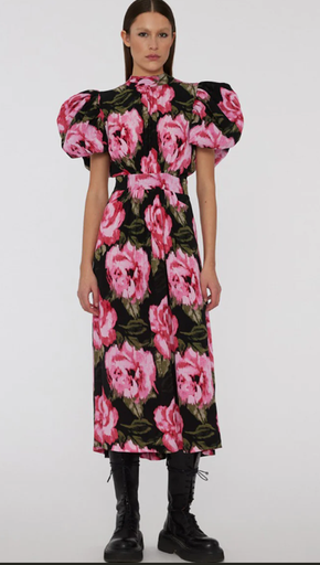 [C03600] Rotate - Robe Midi fleurie - T40 - C03600