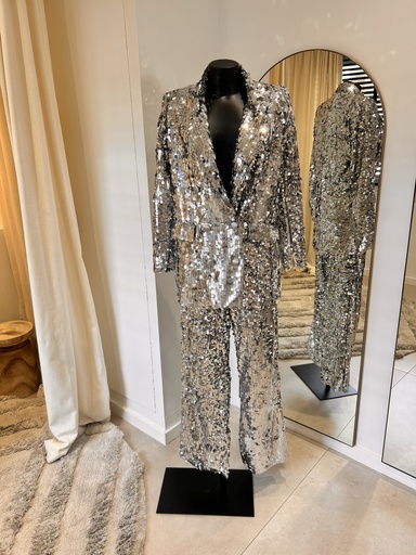 [986] ASOS - Suit sequin argent - 986