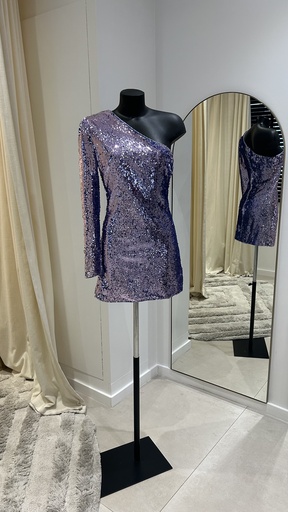 [989] BARDOT - Blue Sequin - 989