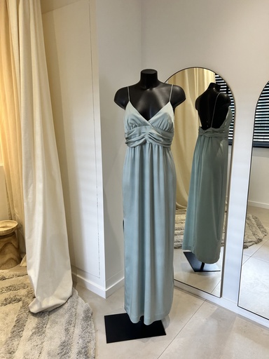 [1007] BASH Robe Rixelle (vert d'eau) - 1007
