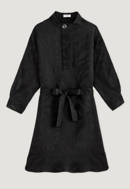 CLAUDIE PIERLOT, robe courte noire - 1015