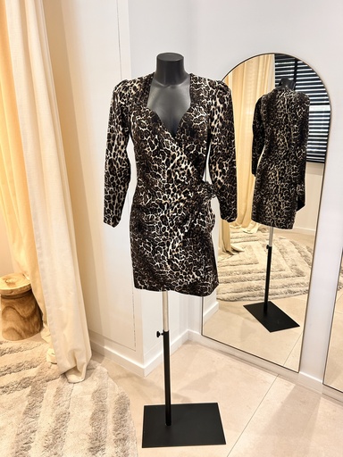 [1037] ESSENTIEL Trouble Drapped Dress - 1037
