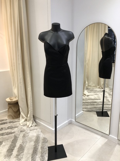 [1066] HOUSE OF CB Robe Bustier noire  - 1066