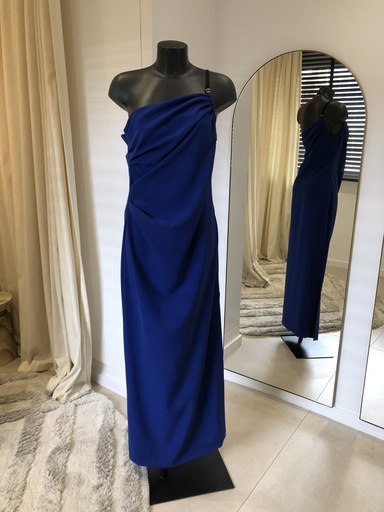 [1138] MOSCHINO Boutique One shoulder bleue marine - 1138