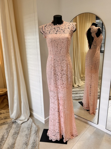 [1168] RACHEL ZOE Blush Dentelle - 1168