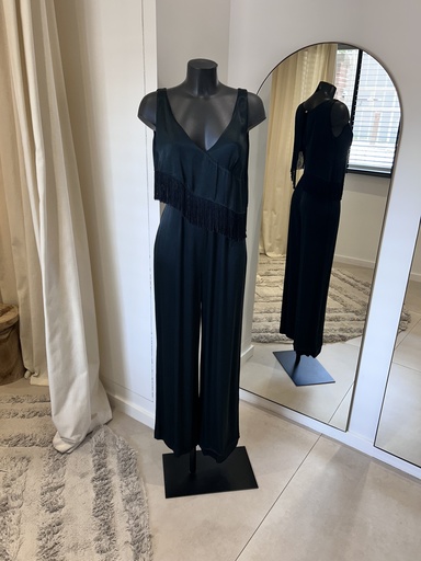[1169] Rachel Zoé Dark Spruce Jumpsuit - 1169