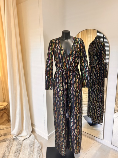 [1170] RACHEL ZOE Jumpsuit Metallic - 1170