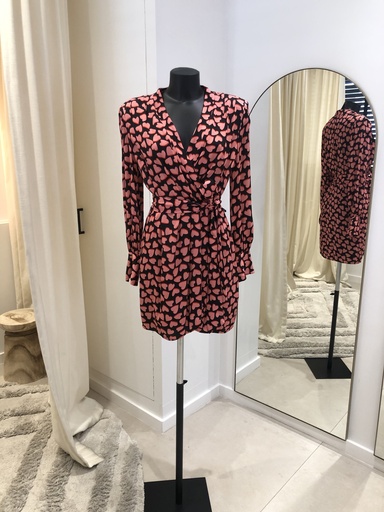 [1186] REBECCA VALENCE - Robe cœur - T40 - 1186