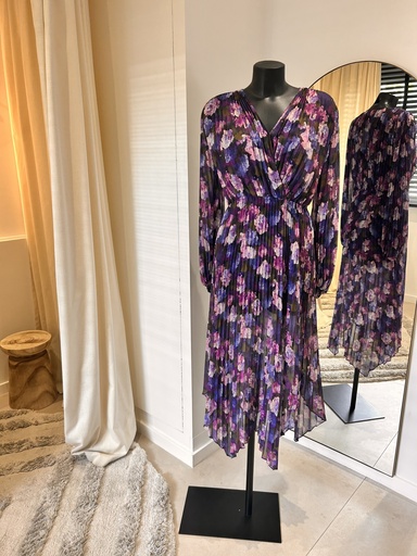 [1272] THE KOOPLES Robe Multicolor mauve - 1272