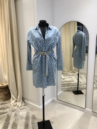 [1280] LUXE - VERSACE Jeans Dress - 1280