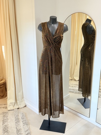 [1414] PINKO Combinaison dorée - Collection Milky - 1414