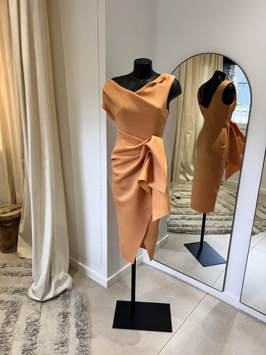 [1448] Asos - robe orange - Collection Milky - 1448