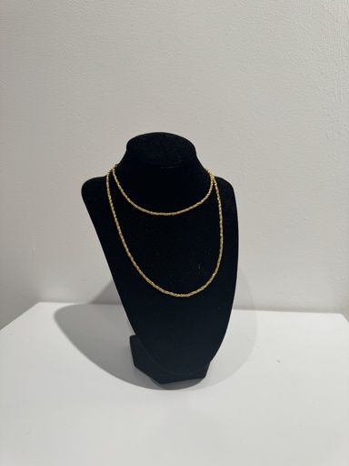 Collier - torsade gold - C02 