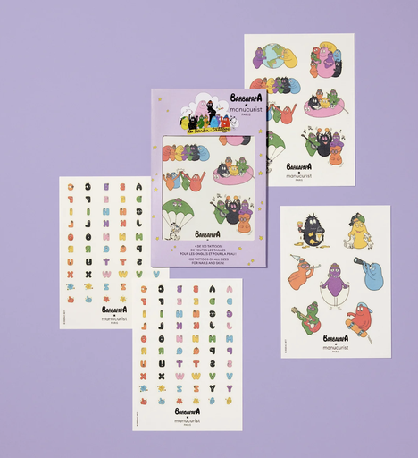 Coffret Tattoos Barbapapa - Manucurist