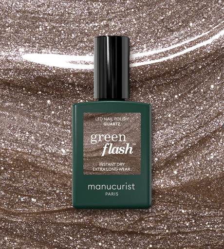 Vernis Semi-Permanent Green Flash - QUARTZ - Manucurist  