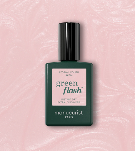 Vernis Semi-Permanent Green Flash - SATIN - Manucurist   