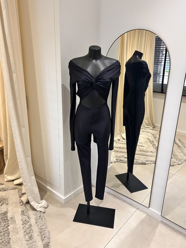 ANDAMANE Combinaison moulante noire - 1513