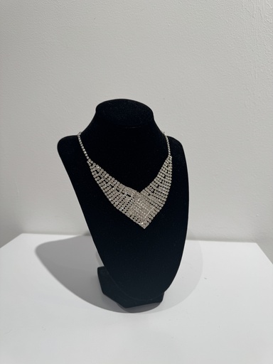 [A400] LOC   - Collier strass triangle - A400