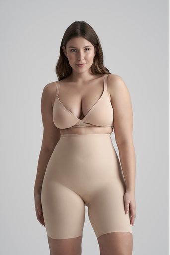 BYE BRA - Gaine Sculptante Taille Haut Short - L 