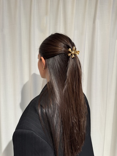 Collection PAL - Pince Mini Fleur Gold  